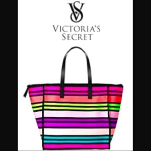 Victoria's Secret Large Rainbow Tote